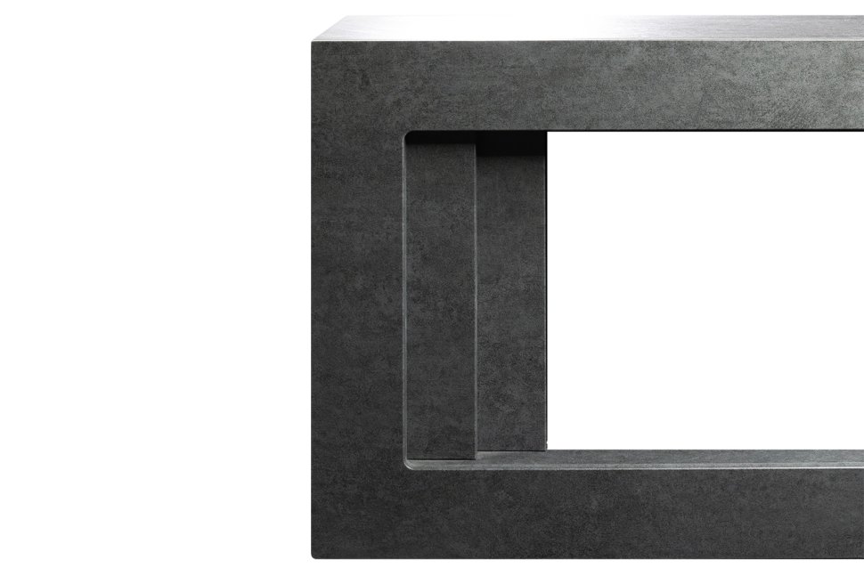 Портал Royal Flame Line SFT под очаг Design L1000RF 3D PS/LOG серый графит с черным