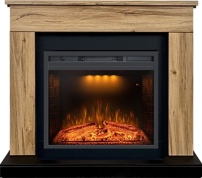 Каминокомплект Royal Flame Bergen 23 (Разборный) с очагом Emerald 23 дуб галифакс