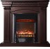 Каминокомплект Interflame Афина венге с очагом Fobos FX M Black
