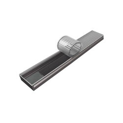 Внутрипольный конвектор КЗТО Бриз 260*80*1800 U 5Ал 12