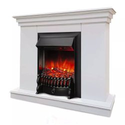 Каминокомплект Хорошие Камины Марс с очагом RealFlame Fobos Lux BL S белый