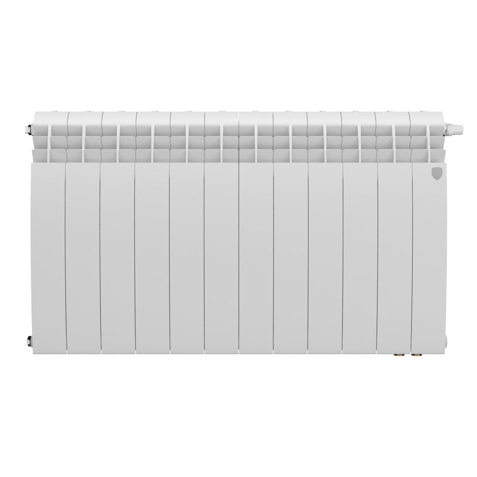 Биметаллический радиатор отопления Royal Thermo BiLiner 500 Bianco Traffico VR80 12 секций