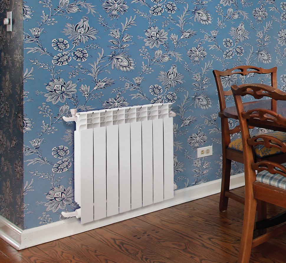 Биметаллический радиатор Oasis 500/80 8 секций