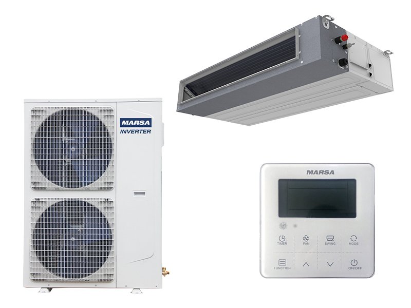 Канальная сплит-система Marsa MRK-60BHANIG/MRK-60HANIGE-W Optimal Inverter