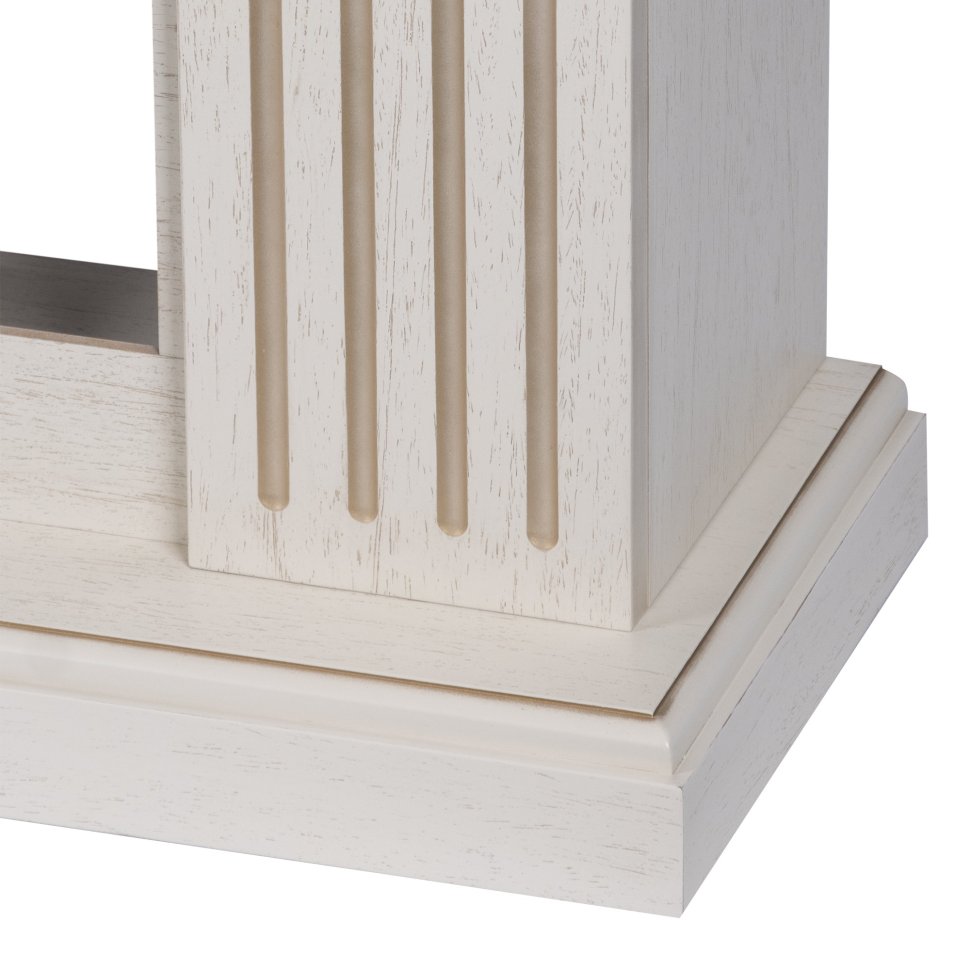 Портал Firelight Siena 40 слоновая кость с золотой патиной