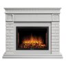 Каминокомплект Firelight Bricks 25 с очагом Electrolux EFP/P-2520LS N камень белый/белая эмаль