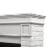 Каминокомплект Firelight Bricks 25 с очагом Electrolux EFP/P-2520LS N камень белый/белая эмаль