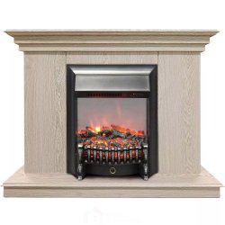 Каминокомплект Хорошие Камины Марс с очагом RealFlame Fobos Lux BL S сосна