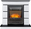 Каминокомплект Royal Flame Modern (Разборный) с очагом Aspen Black белый с черным