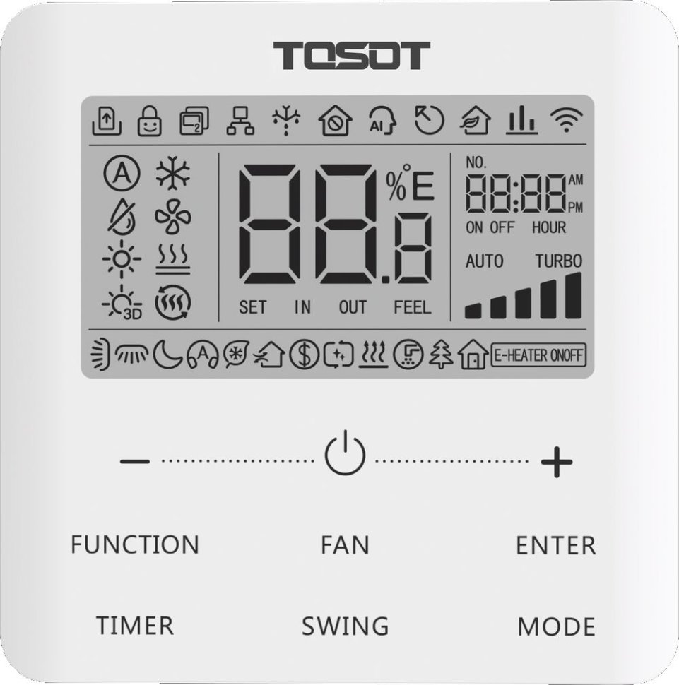 Напольно-потолочная сплит-система Tosot T24H-ILFA/I/T24H-ILUA/O