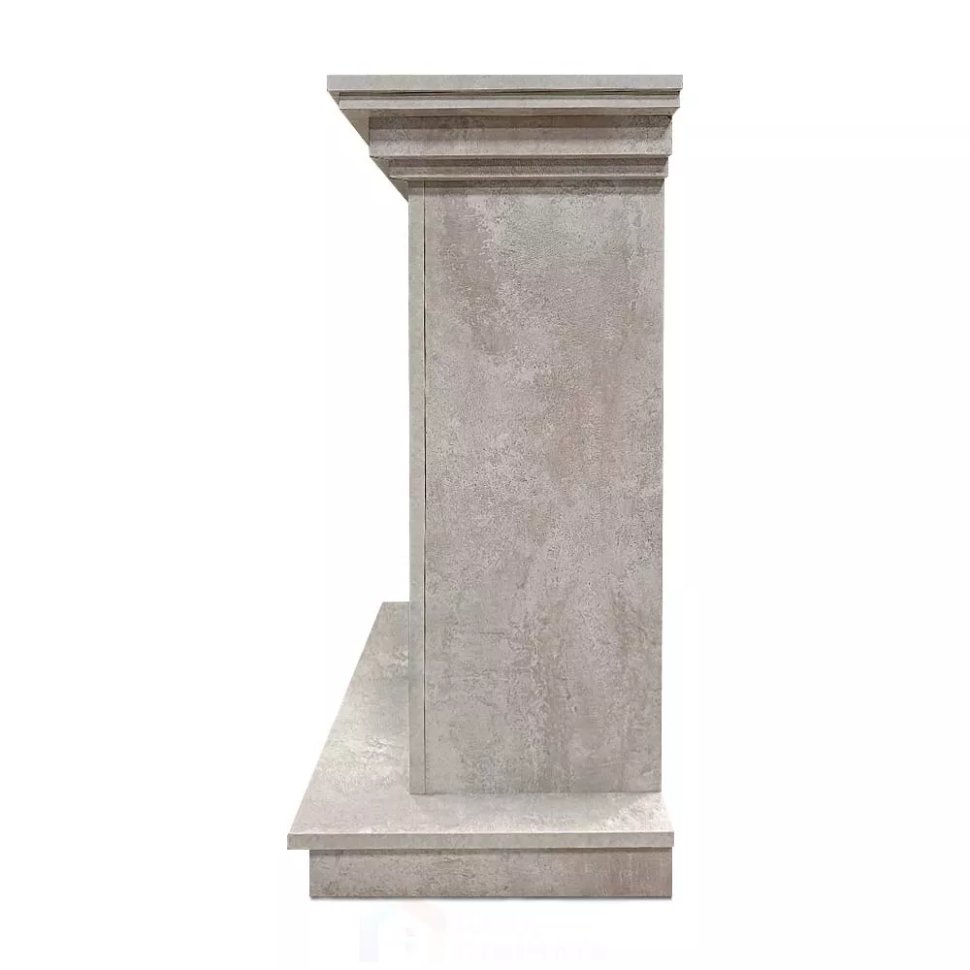 Каминокомплект Хорошие Камины Марс с очагом RealFlame Fobos Lux BL S цемент