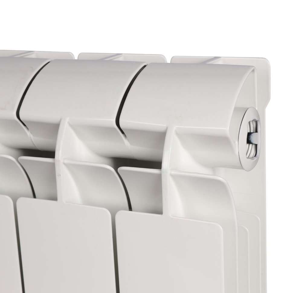 Радиатор алюминиевый Global VOX-R 200 14 секций боковое подключение белый RAL 9010