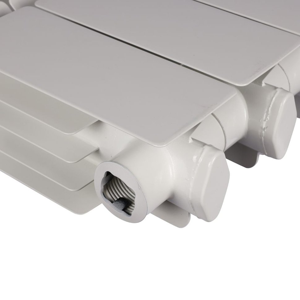 Радиатор алюминиевый Global VOX-R 200 14 секций боковое подключение белый RAL 9010