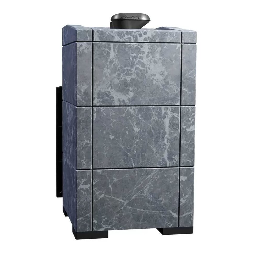 Печь банная PROMetall Атмосфера XL в облицовке Талькохлорит+Корзина