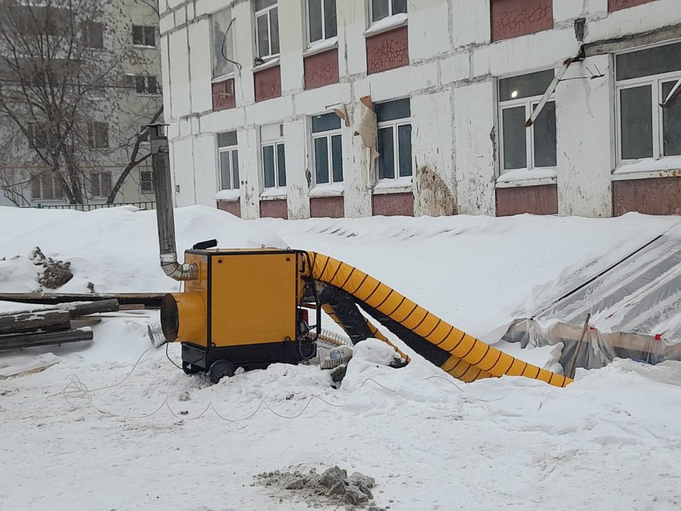 Дизельная тепловая пушка непрямого нагрева Master DV 310 AIR BUS