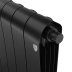 Биметаллический радиатор отопления Royal Thermo Infinity 500 VR80 4 секции Noir Sable