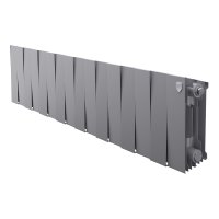 Биметаллический радиатор отопления Royal Thermo PianoForte 200 Серебристый VR80 16 секц.