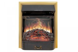Каминокомплект Royal Flame Dublin (Разборный) с очагом Majestic FX Brass орех каньон/сланец