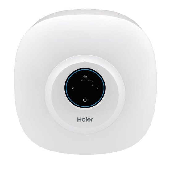 Накопительный электрический водонагреватель Haier ES15V-EQ1 над раковиной