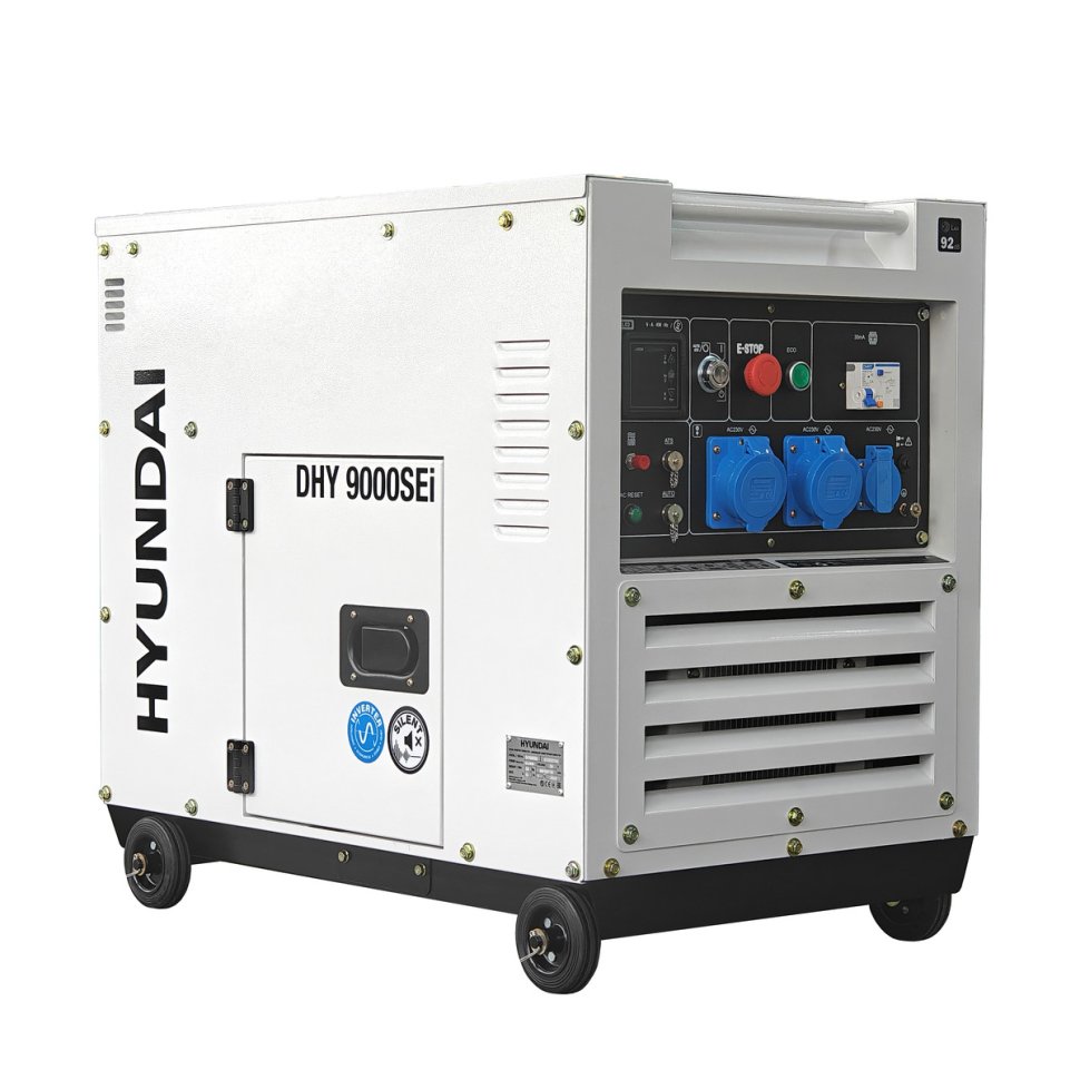 Генератор дизельный инверторный Hyundai DHY 9000SEi
