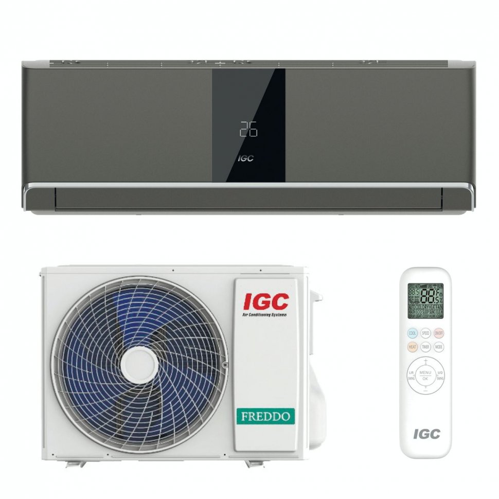 Сплит-система IGC RAS-V12RTF/RAC-V12RTF Freddo Grey DC Inverter