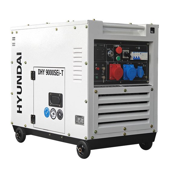 Генератор дизельный инверторный Hyundai DHY 9000SEi-T
