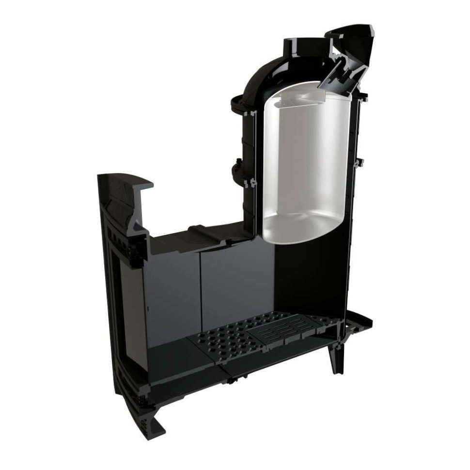 Печь банная PROMetall Атмосфера XL в ламелях Змеевик наборный рисунок