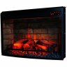 Каминокомплект Interflame Экстер сланец венге с очагом Panoramic 25-30 LED FX 3D