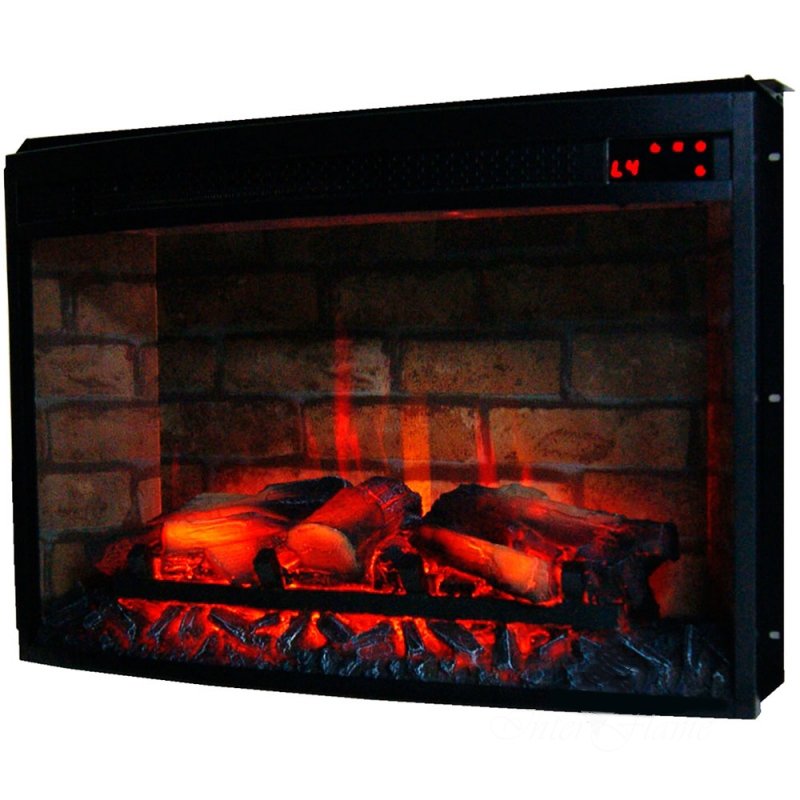 Каминокомплект Interflame Экстер сланец венге с очагом Panoramic 25-30 LED FX 3D