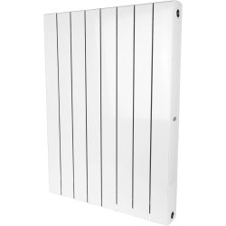 Биметаллический радиатор отопления Rifar Supremo 800 боковое подключение 10 секций белый RAL 9016