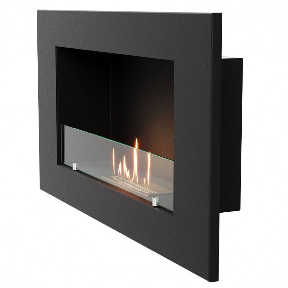 Биокамин Firelight BFP/W-90+Набор керамических камней М черные