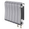 Биметаллический радиатор отопления Royal Thermo Infinity 300 Silver Satin VR80 6 секций