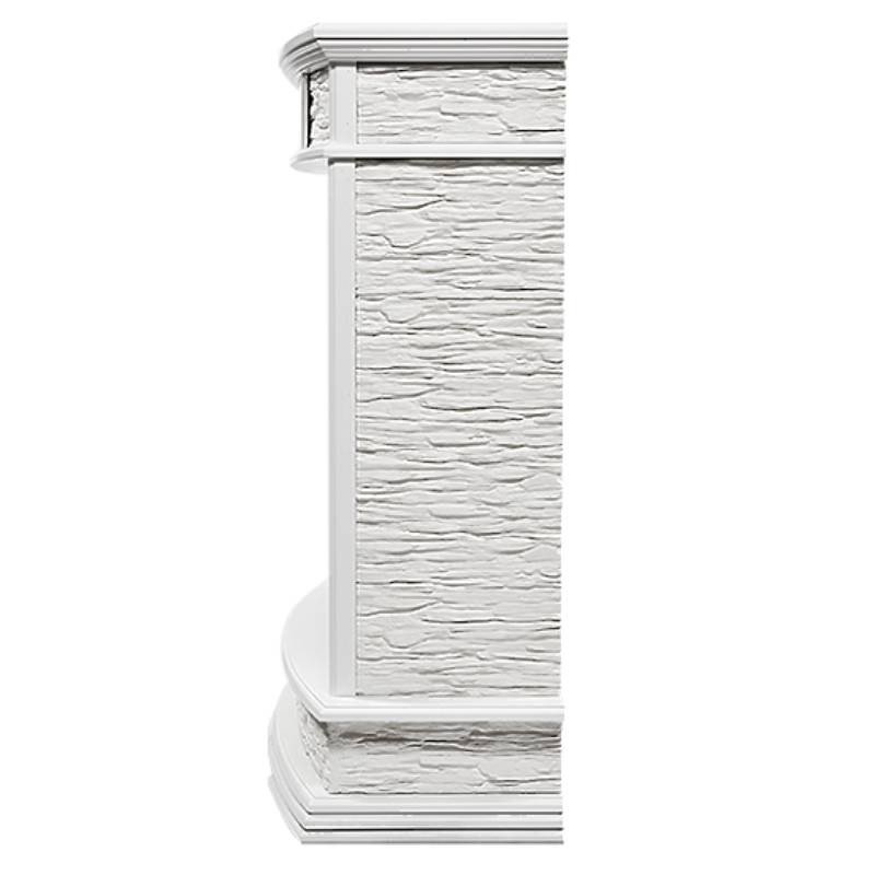 Портал Firelight Scala 25 сланец скалистый белый/шпон белый дуб