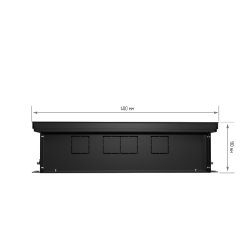 Внутрипольный конвектор Royal Thermo Atrium 110/400/1700-DG-U-NA