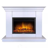 Каминокомплект Хорошие Камины Марс с очагом Electrolux EFP/P-2520LS белое дерево