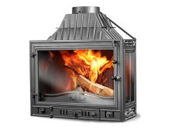 Печь-камин KAWMET W3PB-правое (2 стекла) 16.7 кВт