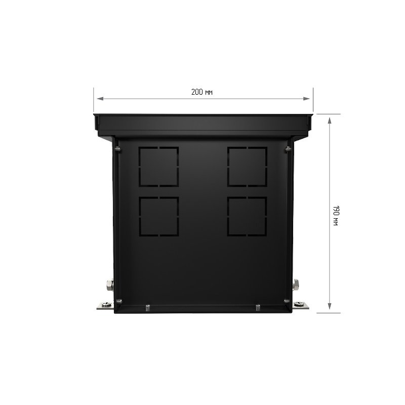 Внутрипольный конвектор Royal Thermo Atrium 190/200/2700-DG-U-DB