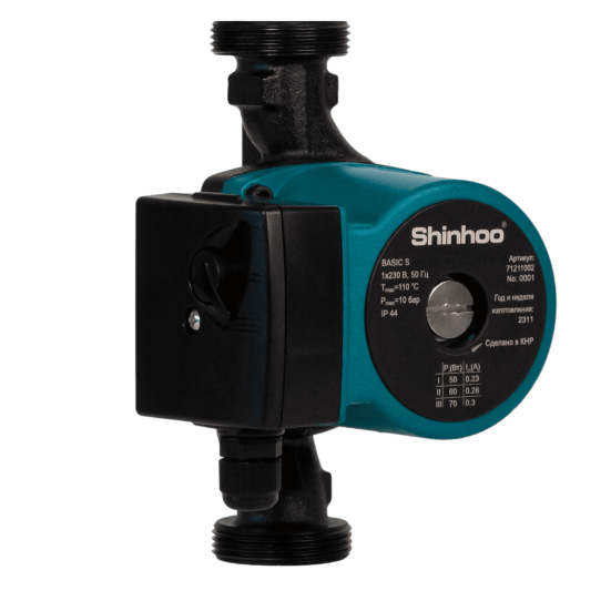 Циркуляционный насос Shinhoo Basic S 25-6S 180