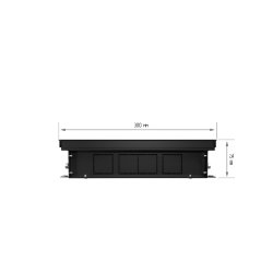 Внутрипольный конвектор Royal Thermo Atrium 75/300/2500-DG-U-NA