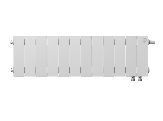 Биметаллический радиатор отопления Royal Thermo PianoForte 200 12 секций Bianco Traffico VDR