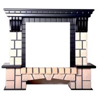 Портал Interflame Экстер М венге под очаг Foton 23 LED FX