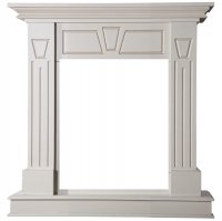 Портал Interflame Берта белый под классический очаг