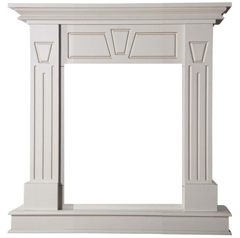 Портал Interflame Берта белый под классический очаг