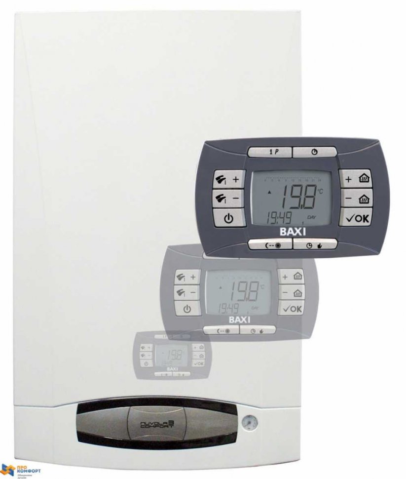 Настенный газовый котел Baxi NUVOLA-3 Comfort 280 Fi
