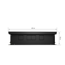 Внутрипольный конвектор Royal Thermo Atrium 110/400/1800-DG-U-LB