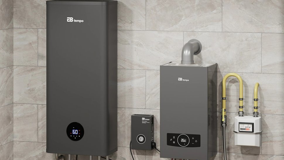 Накопительный водонагреватель E8 tempo IWH 100 серый
