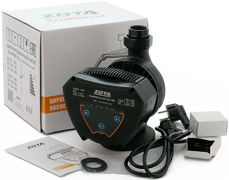 Циркуляционный насос Zota EcoRING IV 25-120 180