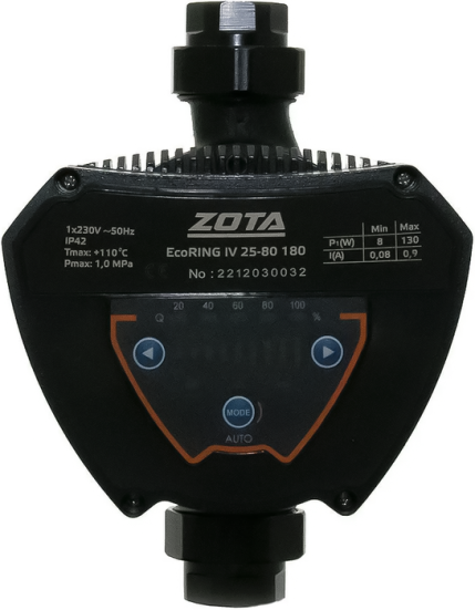 Циркуляционный насос Zota EcoRING IV 25-80 180
